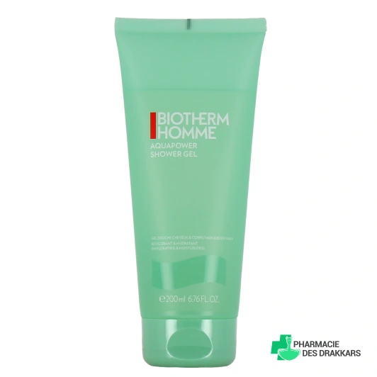 Biotherm Homme Aquapower Gel Douche Corps et Cheveux