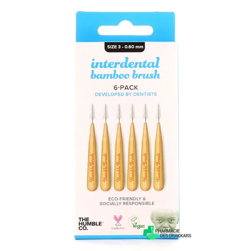 The Humble Co Brossettes Interdentaires Bambou