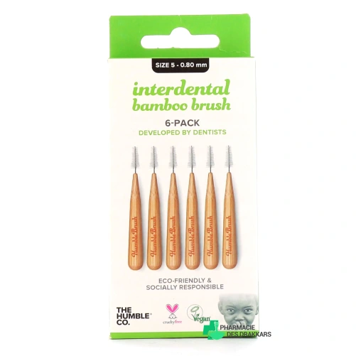 The Humble Co Brossettes Interdentaires Bambou