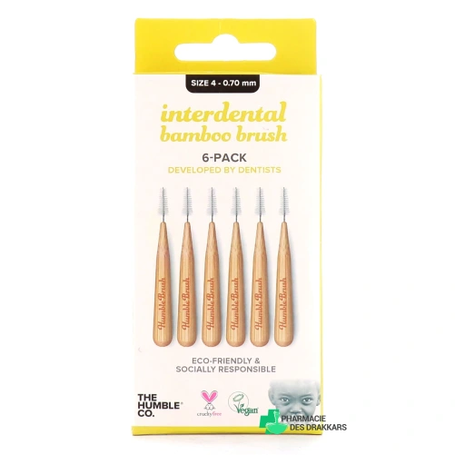 The Humble Co Brossettes Interdentaires Bambou