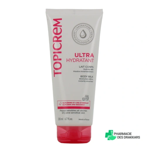 Topicrem Lait Corps Ultra-Hydratant