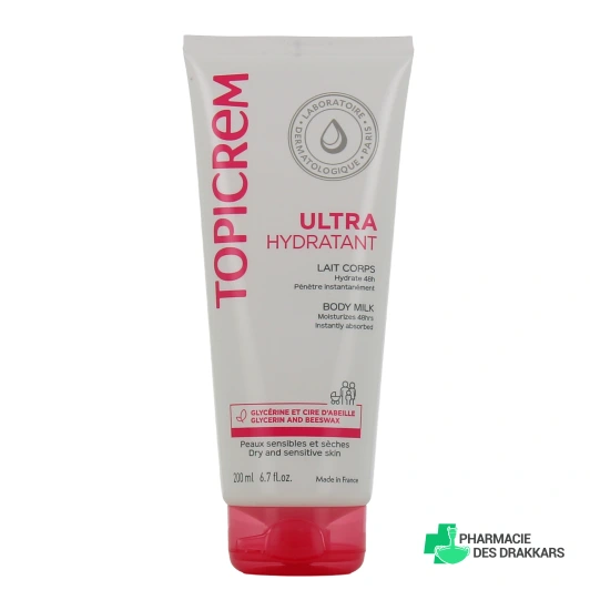 Topicrem Lait Corps Ultra-Hydratant