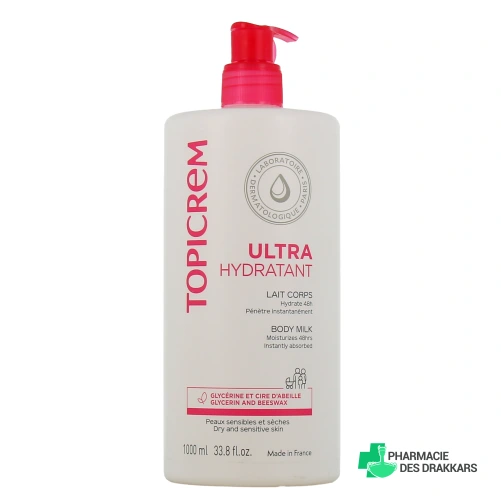 Topicrem Lait Corps Ultra-Hydratant