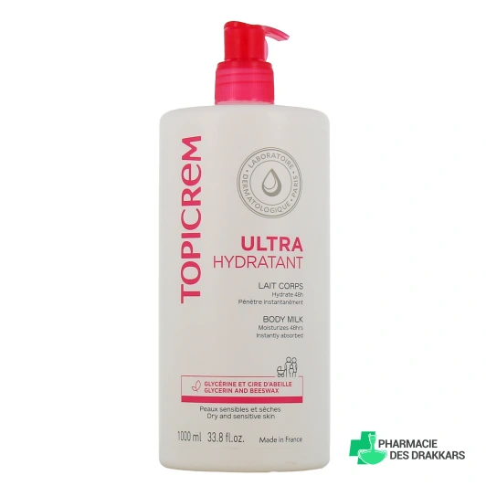Topicrem Lait Corps Ultra-Hydratant