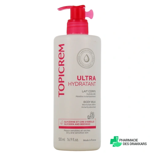 Topicrem Lait Corps Ultra-Hydratant