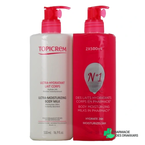 Topicrem Lait Corps Ultra-Hydratant