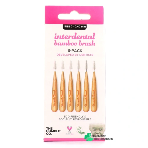 The Humble Co Brossettes Interdentaires Bambou