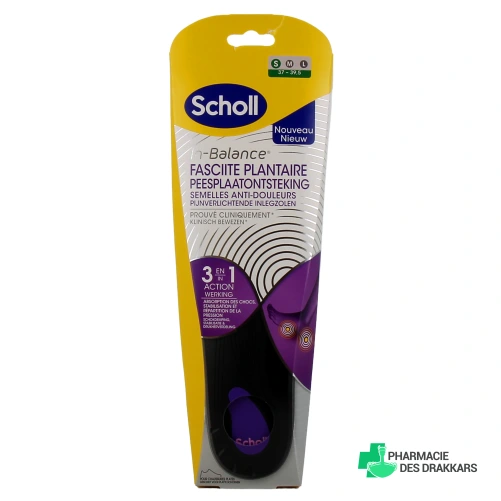 Scholl Semelles Fasciite Plantaire