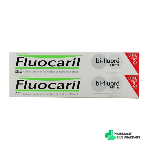 Fluocaril Dentifrice Blancheur Bi-fluoré 145 mg