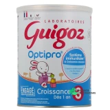 Guigoz Optipro Croissance Lait 3ème âge - Vue 360°