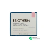 Biotherm Aquasource Cica Nutri Crème hydratante - Vue 360°
