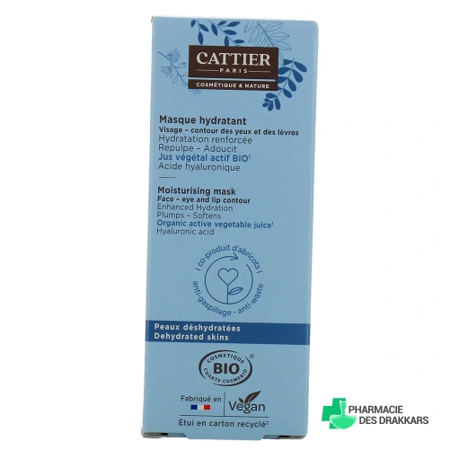 Cattier Masque Hydratant Bio