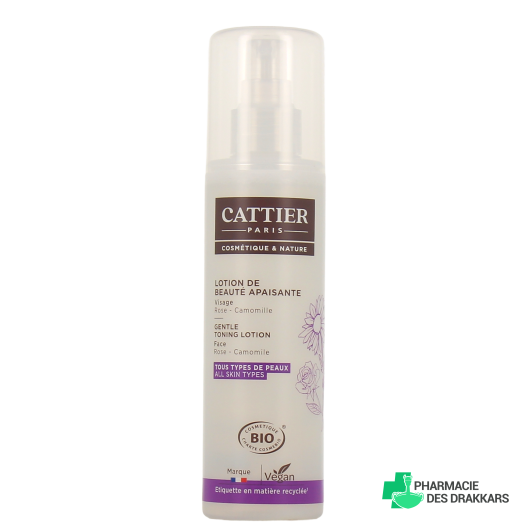 Cattier Lotion de Beauté Apaisante Bio