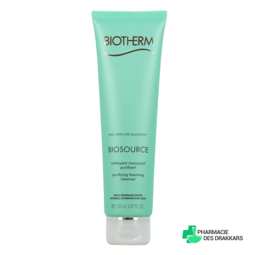 Biotherm Biosource Nettoyant Moussant Purifiant