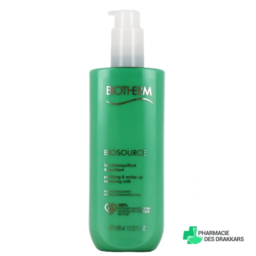 Biotherm Biosource Lait Démaquillant Purifiant