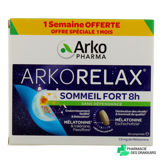 Arkopharma Arkorelax Sommeil Fort 8h