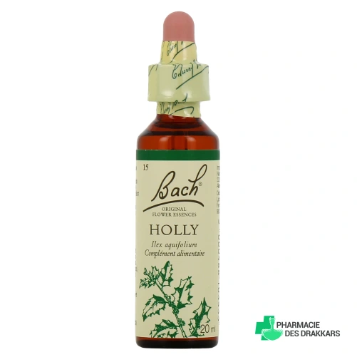 Fleurs de Bach Holly n°15