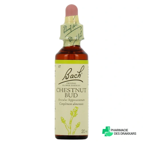 Fleurs de Bach Chestnut Bud n°7