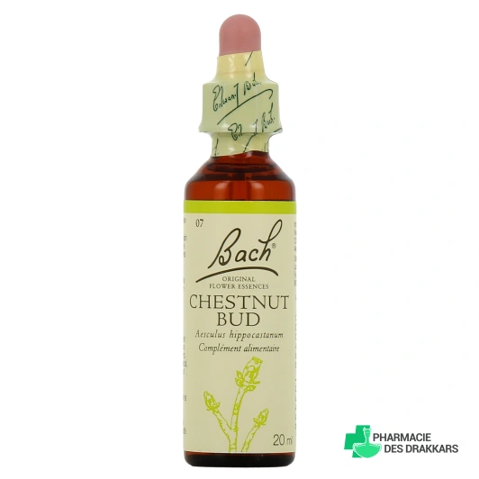 Fleurs de Bach Chestnut Bud n°7