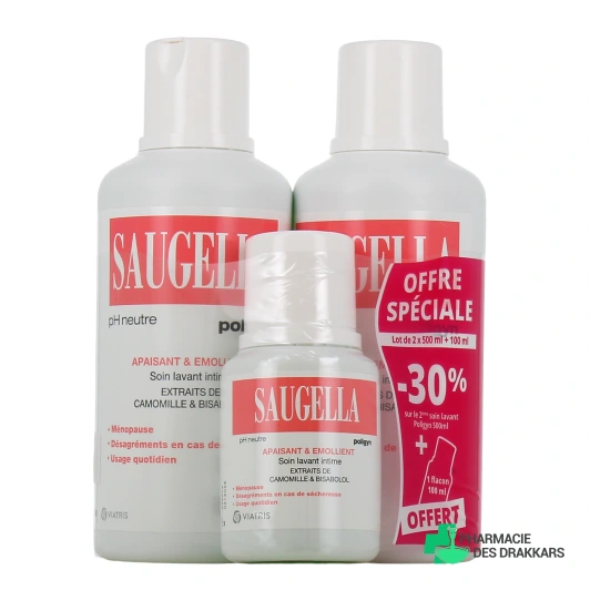 Saugella Poligyn Muqueuses fragiles ou asséchées