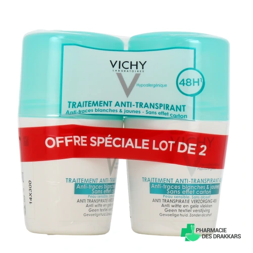 Vichy Déodorant Anti-Transpirant 48h Anti-traces