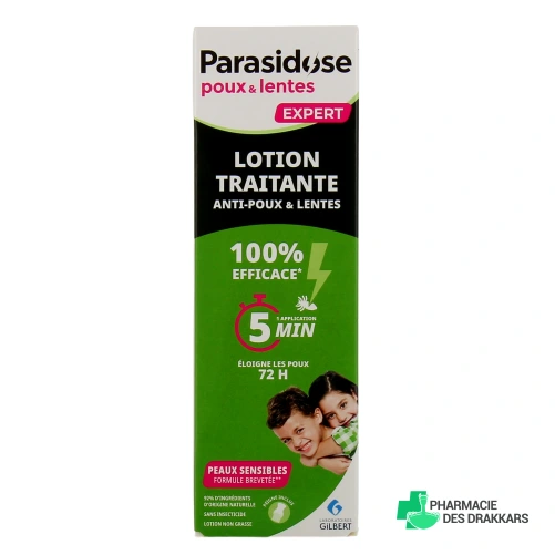 Parasidose Lotion Traitante Anti-Poux & Lentes