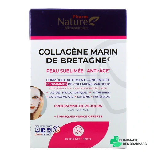 Pharm Nature Collagène Marin de Bretagne Peau Sublimée