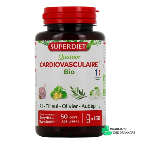 SuperDiet Quatuor Ail Cardiovasculaire