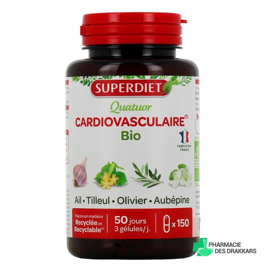 SuperDiet Quatuor Ail Cardiovasculaire