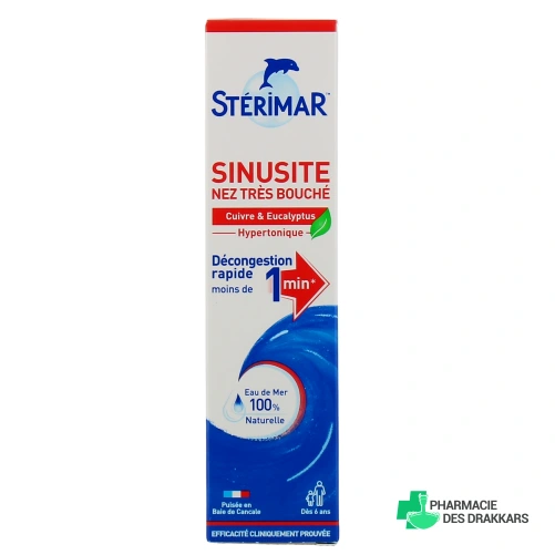 Stérimar Sinusite Nez Très Bouché