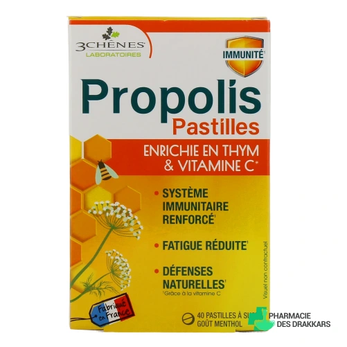 3 Chênes Propolis Pastilles