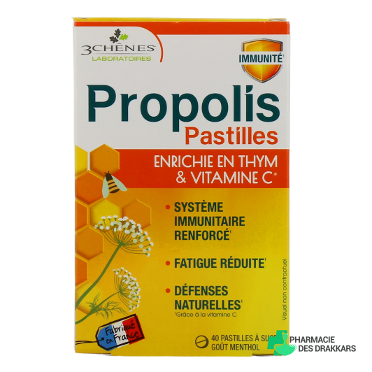 3 Chênes Propolis Pastilles à sucer