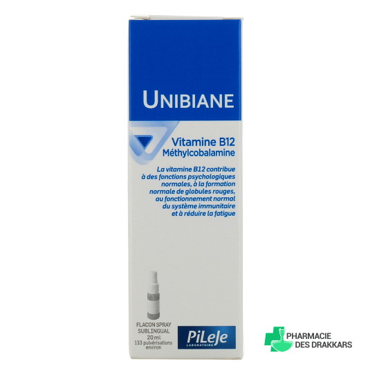 Unibiane Vitamine B12 spray 20 ml