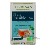 Herbesan Infusion Bio Nuit Paisible - Vue 360°