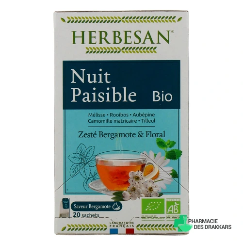 Herbesan Infusion Bio Nuit Paisible