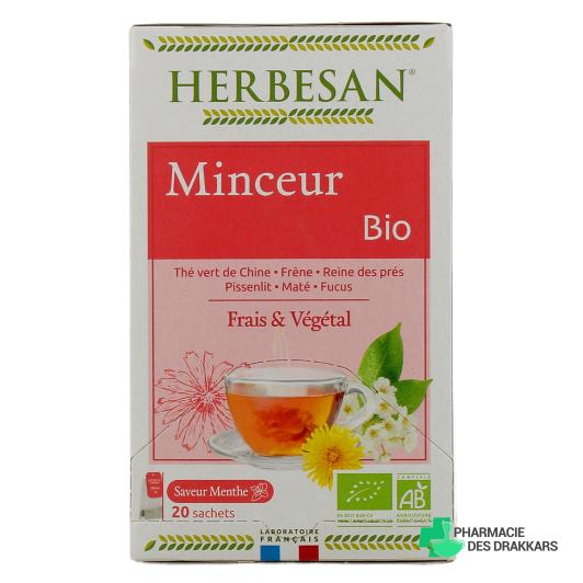 Herbesan Infusion Bio Minceur 20 sachets