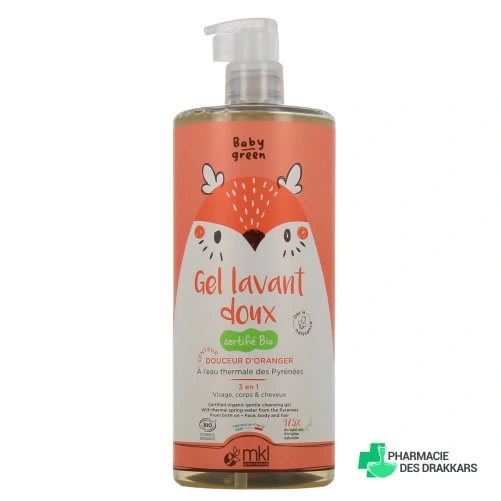 MKL Baby Green Gel Lavant Doux Bio