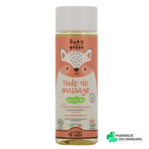 MKL Baby Green Huile de Massage Bio