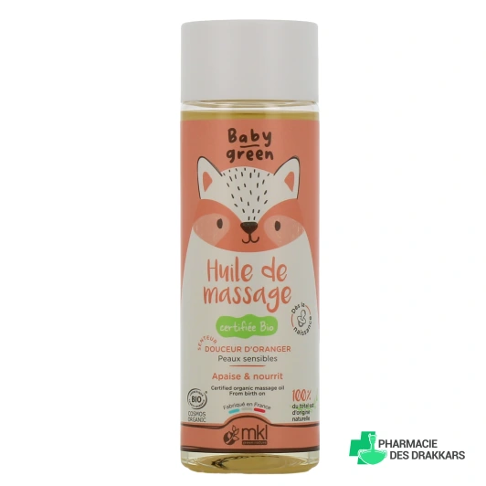 MKL Baby Green Huile de Massage Bio
