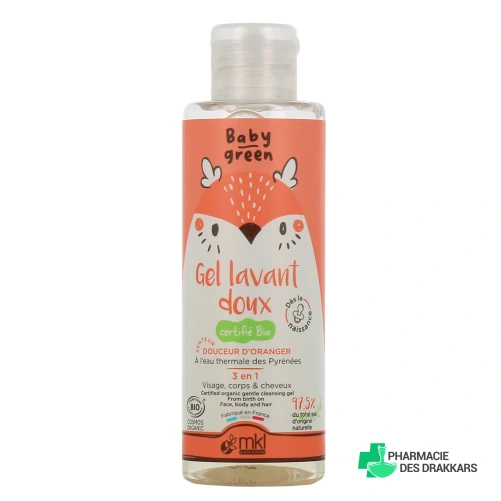 MKL Baby Green Gel Lavant Doux Bio