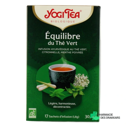 Yogi Tea Equilibre du Thé Vert Bio