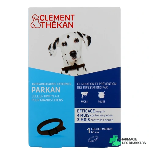 Clément Thékan Parkan Collier Antiparasitaire Chien