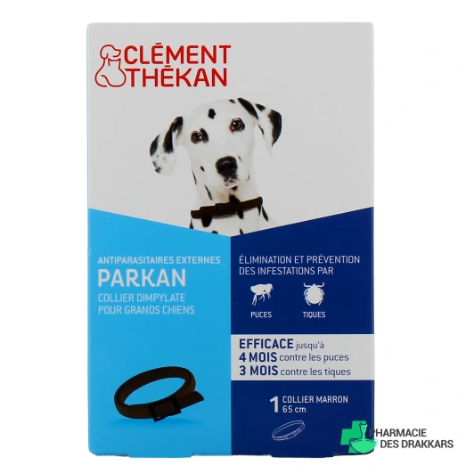Clément Thékan Parkan Collier Antiparasitaire Chien