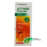 Sirop Activox Propolis Fraise Arkopharma - Vue 360°