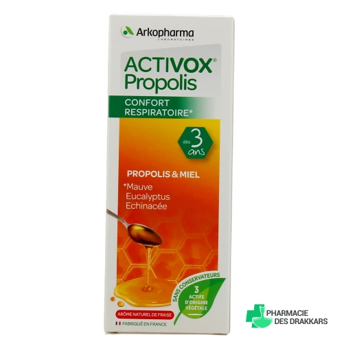 Sirop Activox Propolis Fraise Arkopharma