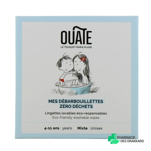 Ouate Débarbouillettes Zéro Déchet