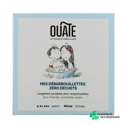Ouate Débarbouillettes Zéro Déchet