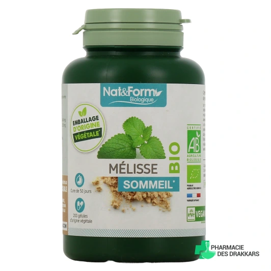 Nat & Form Mélisse Bio Sommeil