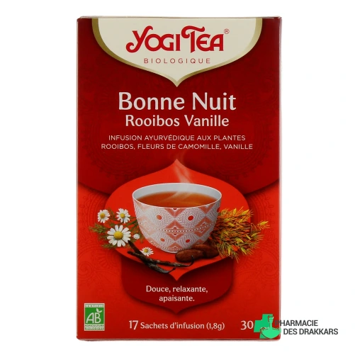 Yogi Tea Bonne Nuit Rooibos Vanille Bio
