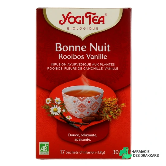 Yogi Tea Bonne Nuit Rooibos Vanille Bio
